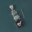 MF: BIG TQ With Feathery Inlay - Click For Enlargement