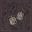 MF: Stripy Earrings - Click For Enlargement